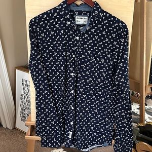 Used Men Express Causal fitted shirt